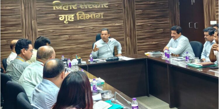 Home Department Reviews Preparations for Statewide Phased Rollout of Nyay-Shruti System in Bihar