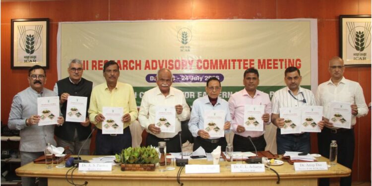ICAR-RCER Advisory Panel Calls for Climate-Smart Farming and Better Land, Water Productivity in Eastern India