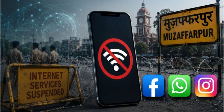 Bihar Government Suspends Internet Services in Parts of Muzaffarpur Until July 26 to Curb Rumours