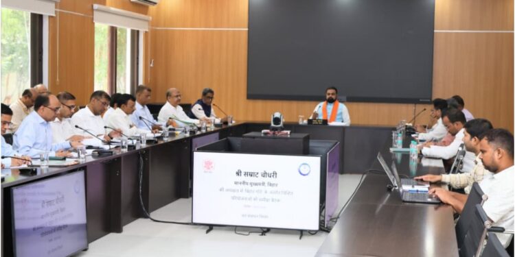 Bihar CM Samrat Choudhary Reviews Kosi-Mechi Link, Amas-Darbhanga And Kanhauli-Sherpur Projects