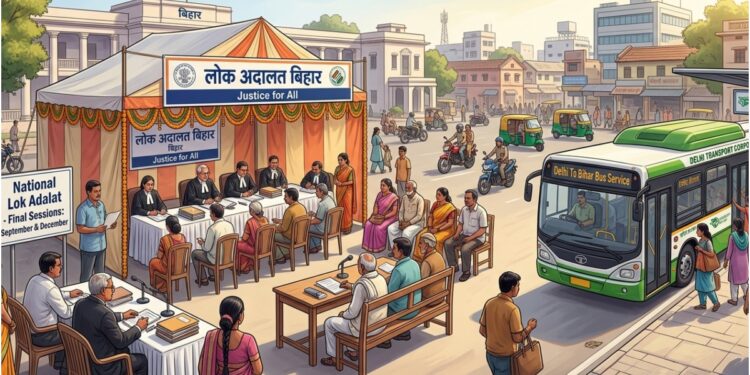 Bihar To Hold Final Lok Adalats In September And December; No More Challan Waivers, Delhi Bus Service Soon