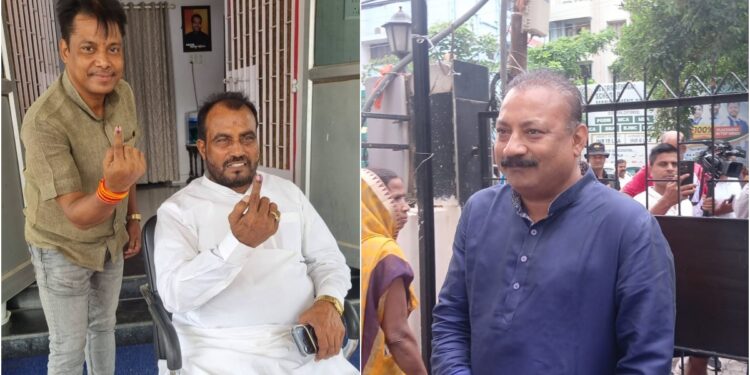 Bankipur By-election: Ramkripal Yadav, Ashok Choudhary, C.P. Thakur Cast Votes as Elderly Voters Inspire Participation