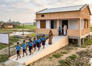 After Years of Flood Damage, Bihar Seeks a Permanent Solution for Government Schools