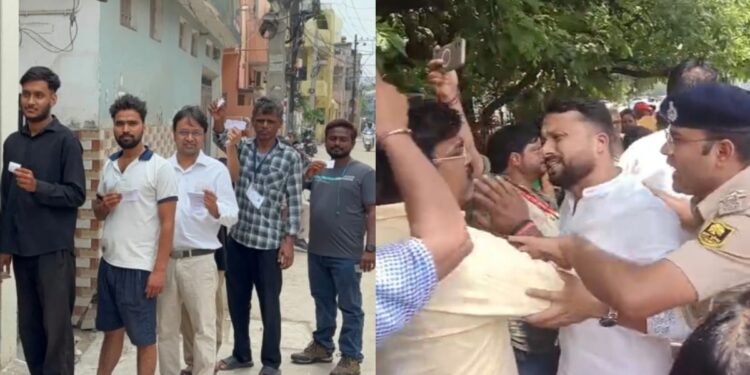 Scuffles, Bogus Voting Claims And Low Turnout Mark Bankipur By-Poll