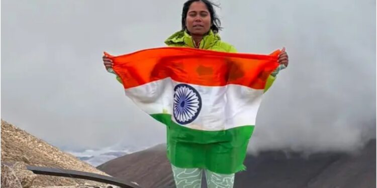 Sabita Mahto Completes 265-Km Ultra-Run To 19,400-Ft Mig La Pass In Six Days