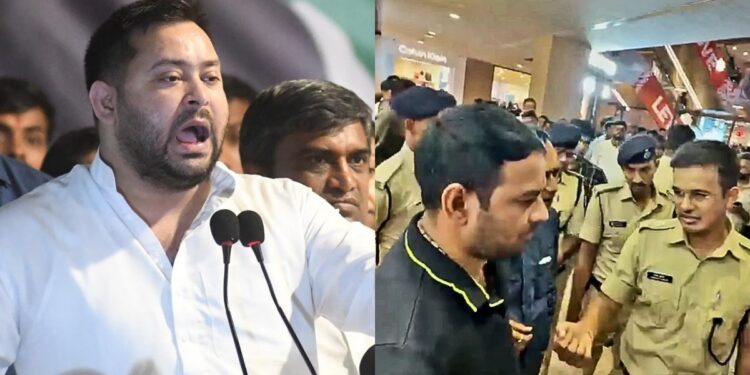 "Free Tej Pratap And Students Within 24 Hours Or We'll Hit The Streets": Tejashwi Yadav Warns Bihar Government Over Protest Arrests