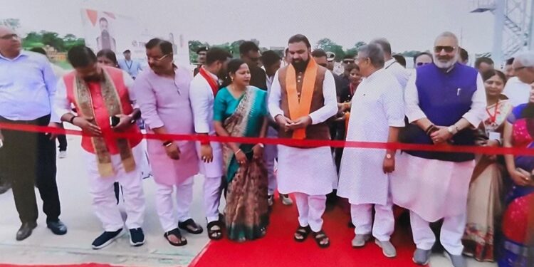 Samrat Choudhary Flags Off Rs. 130.88 Crore Link Channel, Lays Foundation For 40 New Projects