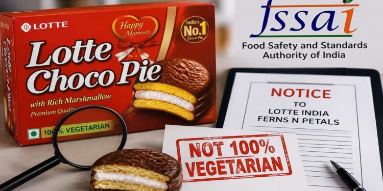 Lotte Choco Pie 'Not 100% Vegetarian', Says FSSAI; Notices Issued to Lotte India and Ferns N Petals