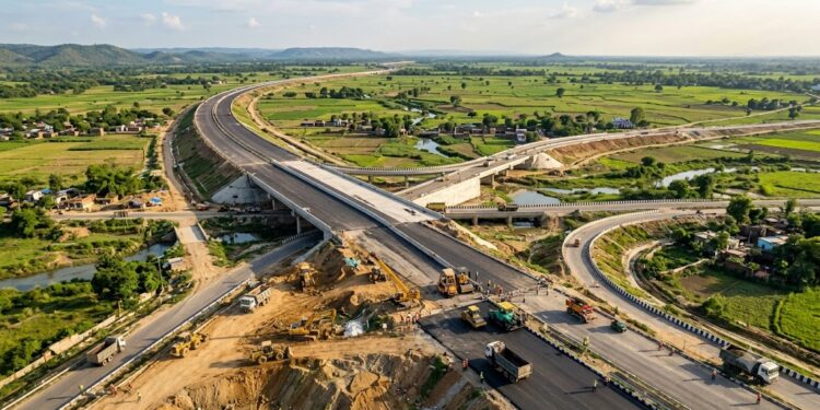 Bihar’s First Greenfield Expressway Crosses 30% Completion Mark, Linking Six Districts by 2026