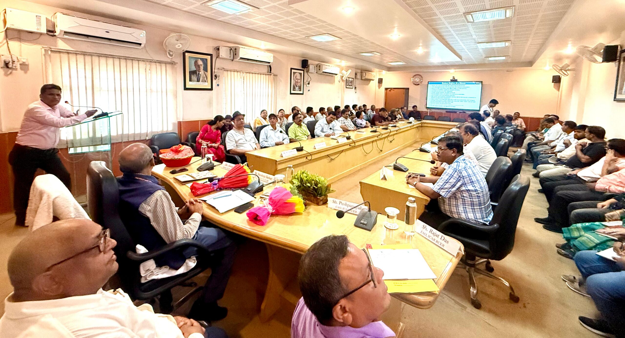 Climate-Resilient Rice, Smarter Farming: ICAR Official Reviews Research Driving Agriculture In Eastern India