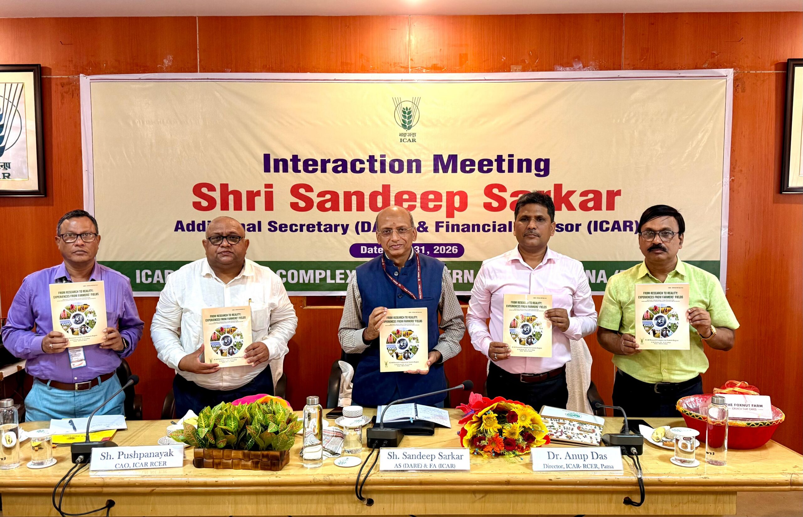 Climate-Resilient Rice, Smarter Farming: ICAR Official Reviews Research Driving Agriculture In Eastern India