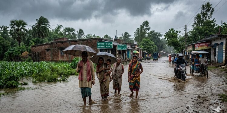 Monsoon Intensifies in Bihar, IMD Issues Orange Alert for 11 Districts