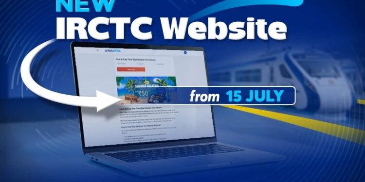 New IRCTC Website to Reduce Booking Time with Fewer Steps and Smarter Features