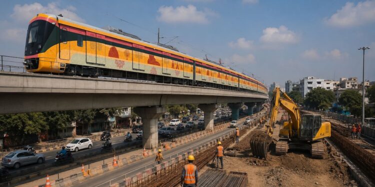 Explained: How Patna Metro Construction Will Change Traffic On Bailey Road For 3 Years