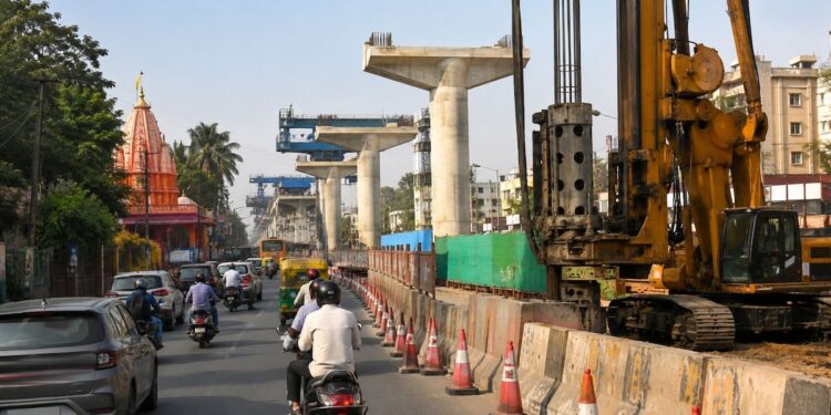 Patna Metro: New Traffic Diversions To Be Tested On Bailey Road Next Week