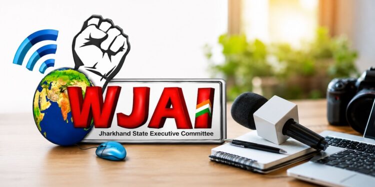 Web Journalists Association Of India Constitutes Jharkhand State Executive Committee
