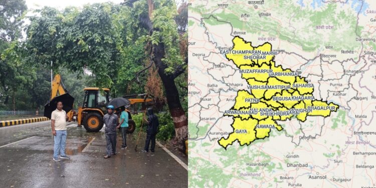 Patna Rain Live: IMD Forecasts Two More Hours Of Rain, Municipal Teams Continue Drainage Operations