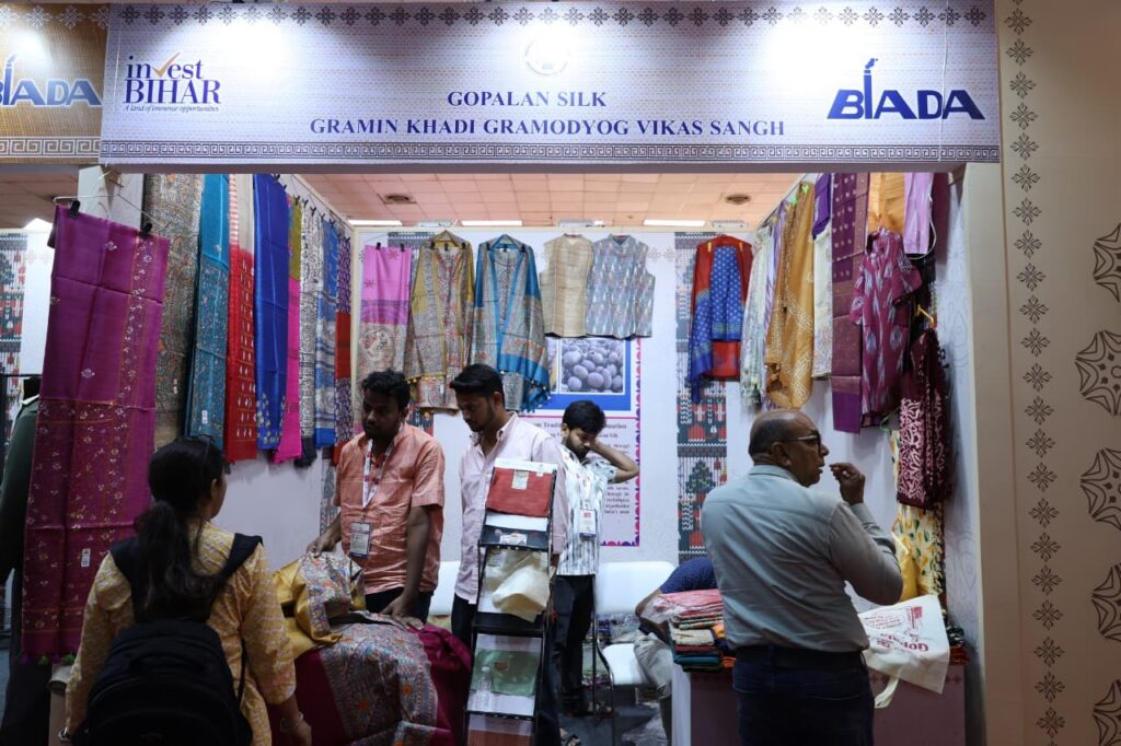 Bihar Showcases Textile Investment Potential as Pavilion Sees Strong Response at Bharat Tex 2026