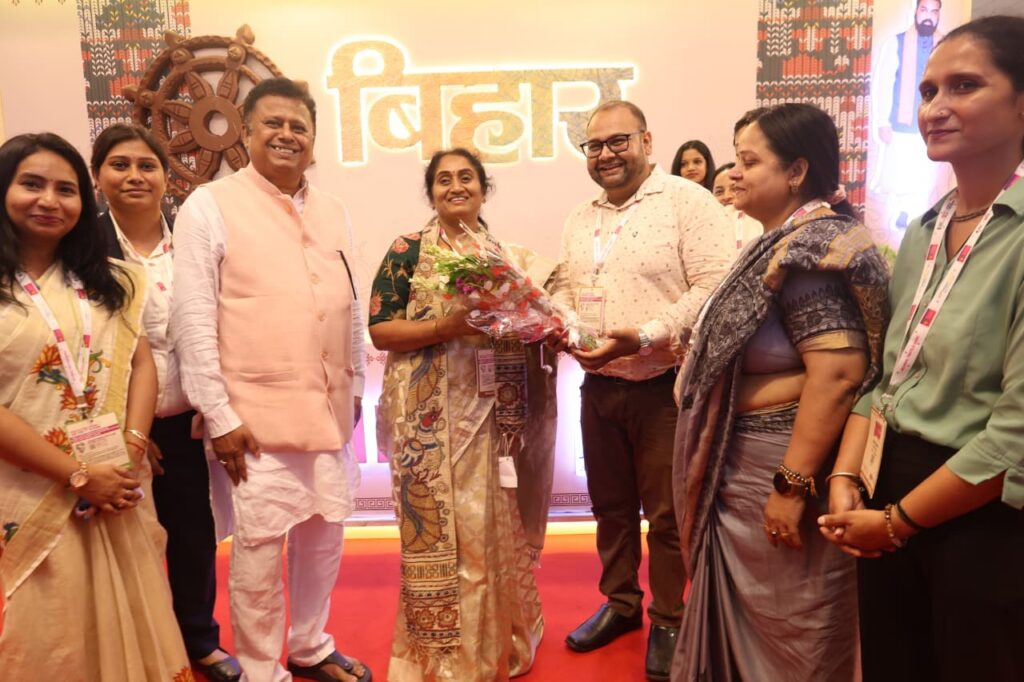 Bihar Showcases Textile Investment Potential as Pavilion Sees Strong Response at Bharat Tex 2026