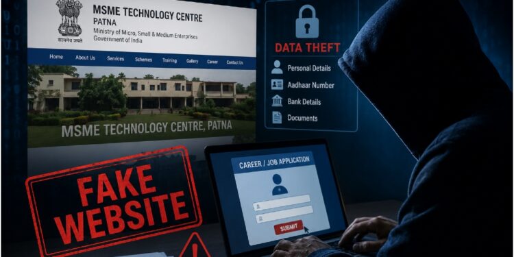 Fake MSME Website Cloned From Government Portal Triggers Cyber Fraud Probe In Patna