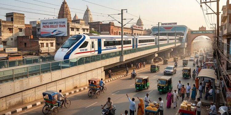 Bihar Gets High-Speed Rail Nod: Mega Bullet Train Network to Link Patna, Buxar, and Katihar