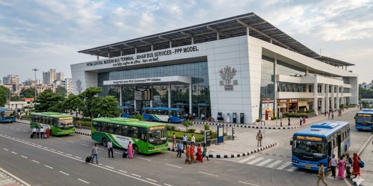 Bihar Government Plans Modern Bus Terminals Across 30 Cities Under PPP Model