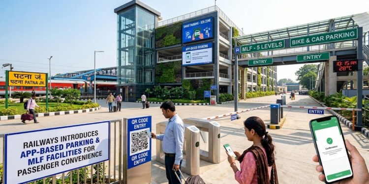 East Central Railway Plans Smart Parking at Over 100 Stations