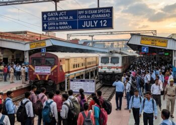 Railways Plan Three Special Trains from Gaya for Bihar SI Recruitment Exam