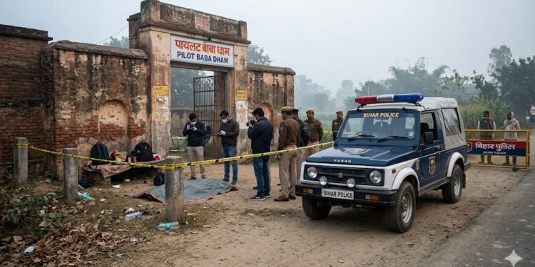 Kerala Tourist Found Dead Outside Pilot Baba Dham in Rohtas, Police Investigating