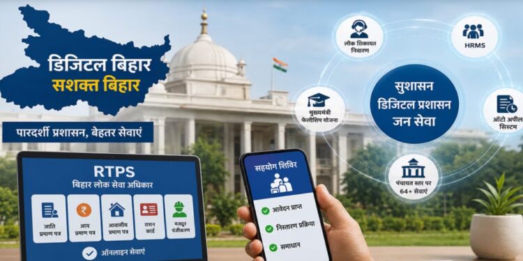 Is Bihar’s Administration Going Fully Digital? Government Unveils Report Card on RTPS, Recruitment and Online Services