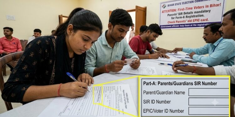Bihar’s First-Time Voters Must Provide Parents’ SIR Details to Complete Form-6 Application