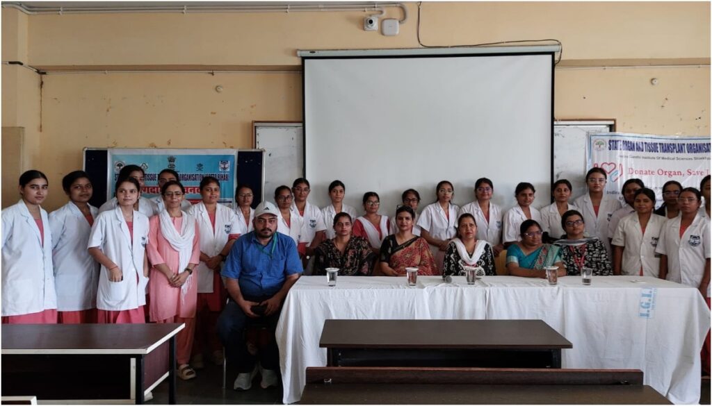 SOTTO Bihar Organises Organ Donation Awareness Programme at IGIMS Nursing College