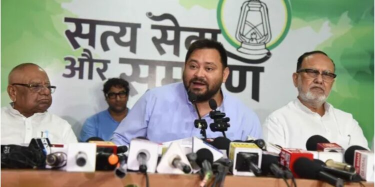 Tejashwi Yadav Alleges Bid To Shield MLA In Dehri EO Murder Case, Questions Police Investigation
