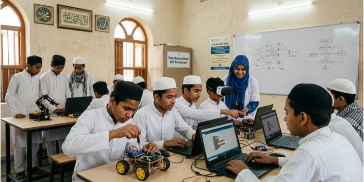 AI And Robotics To Be Taught In Bihar Madrasas; Students To Receive Free Skill Training
