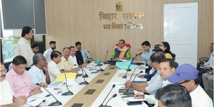 Bihar Road Construction Minister Reviews Bridge Projects, Directs Officials To Expedite Completion Of Pending Works