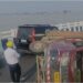 Speeding Pickup Truck Overturns On Patna’s JP Ganga Path, Traffic Disrupted on PMCH-Gaighat Lane