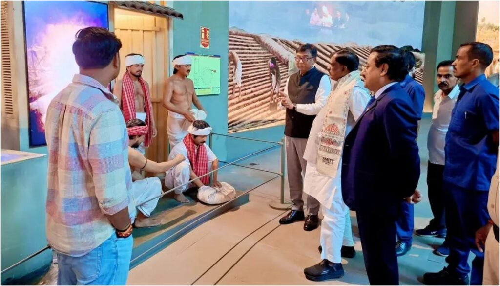 Tourism Minister Kedar Prasad Gupta Inspects Bapu Tower In Patna