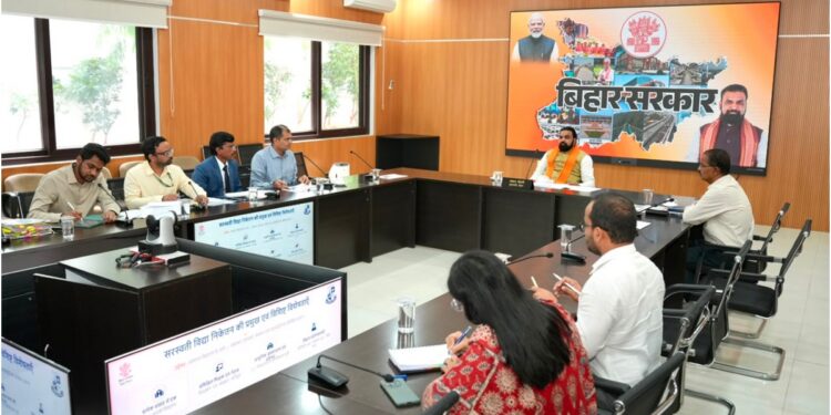 CM Samrat Choudhary Directs Officers To Strengthen Model Schools Under ‘One Officer-One Model School’ Initiative
