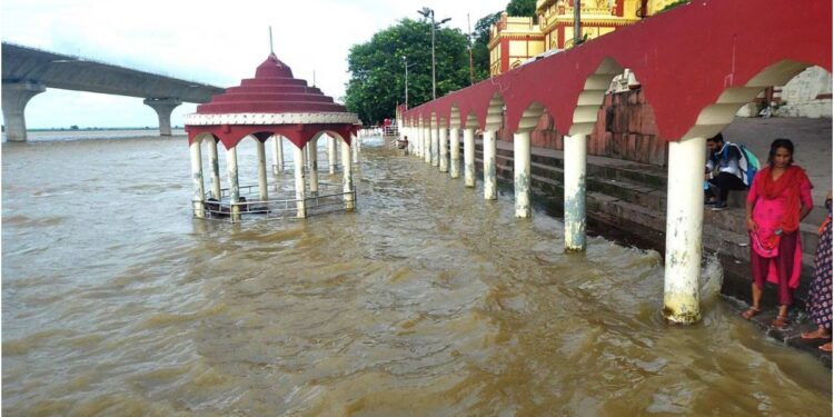 Ganga Water Level In Patna Remains Above Danger Mark At Gandhi Ghat, Levels Recede Elsewhere