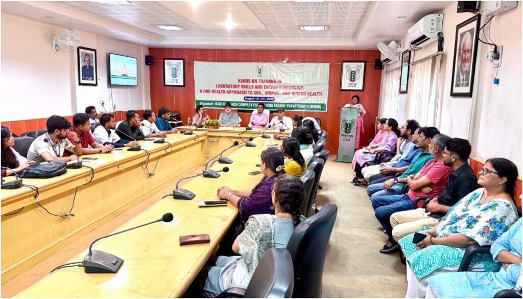 ICAR-RCER Patna Concludes Four-Day Training On Laboratory Skills And Entrepreneurship