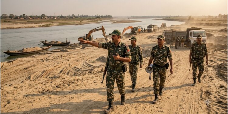 Bihar Finalises Framework For Mining Police To Crack Down On Illegal Sand Mining