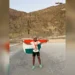 Saran ultra runner Shailesh Kumar after completing the Badwater 135 Ultramarathon in California’s Death Valley
