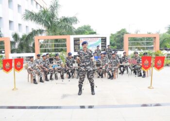 Patriotic Tunes Echo At AIIMS Patna As SSB Brass Band Performs Ahead Of Independence Day
