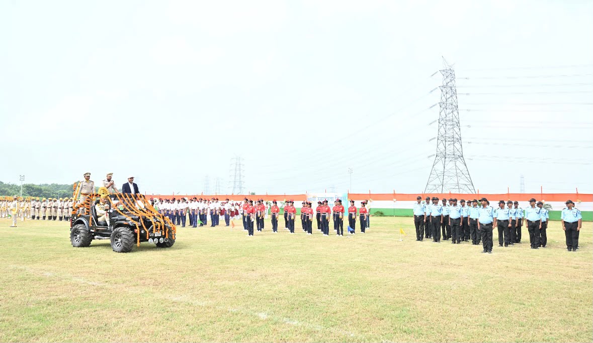 NTPC Barh Marks 80th Independence Day With Parade, Cultural Programme And Tricolour Display