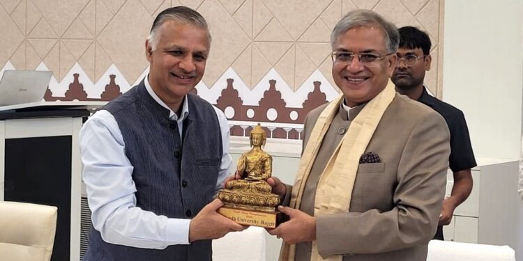 CEC Gyanesh Kumar Visits Nalanda University, Proposes Course On Democracy And Electoral Studies