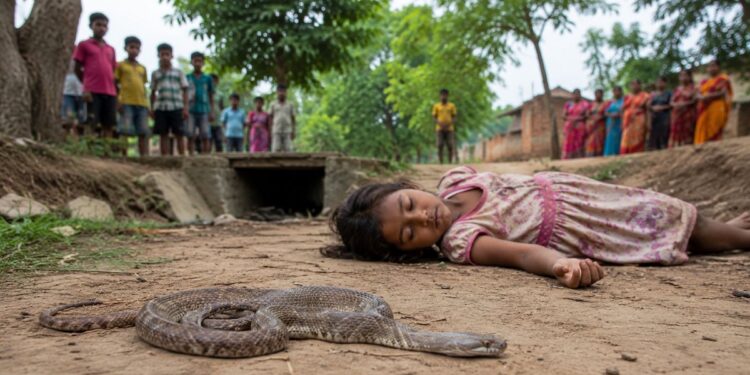 Kaimur Snakebite Tragedy: 9-Year-Old Girl Dies After Snake Bite, Snake Also Reportedly Dies