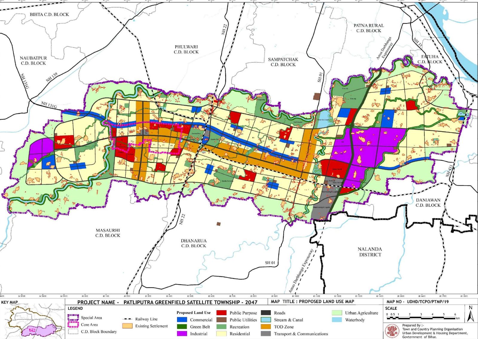 A New City Around Patna? Bihar Govt Unveils Master Plan For 81,730-Acre Pataliputra Township, Lifts Land Ban