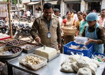Muzaffarpur Food Safety Crackdown Ahead of Raksha Bandhan: 105 Kg Suspicious Paneer, Spoiled Sweets Seized