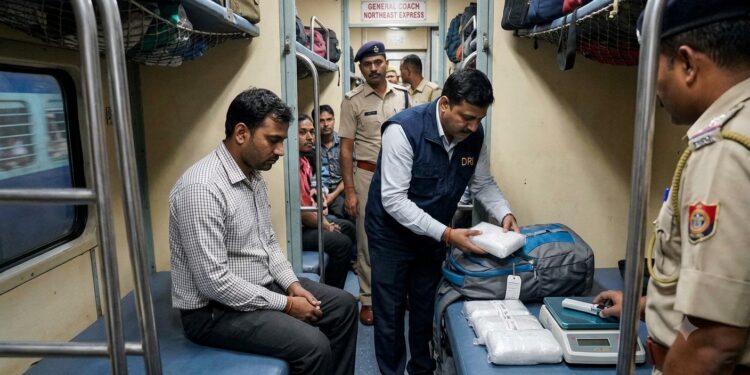 DRI Seizes Nearly 3 kg of Methaqualone From Passenger on Northeast Express at Patliputra