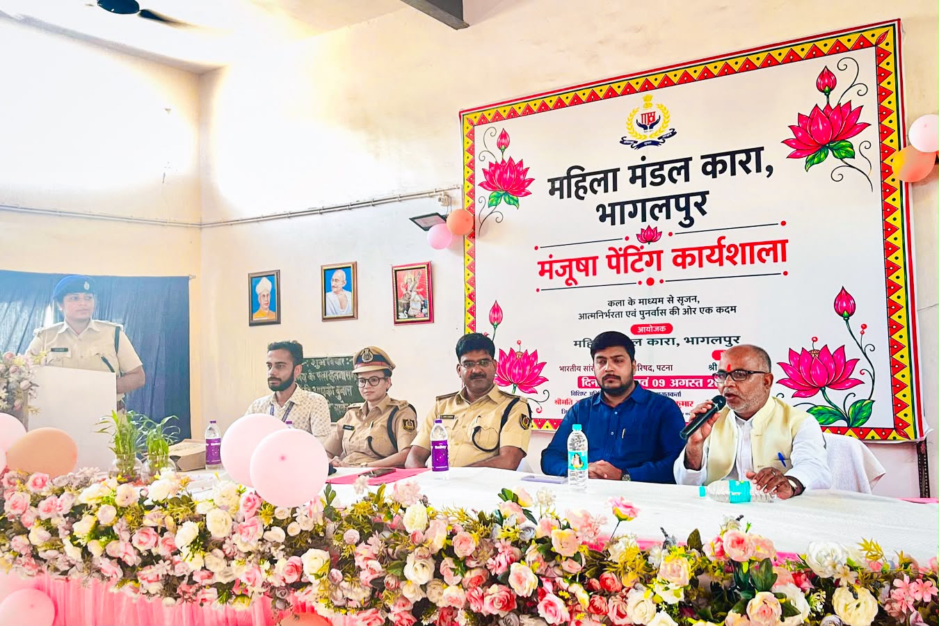 Manjusha Art Workshop Brings Creativity And Cultural Heritage To Bhagalpur Jail